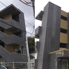 東山３丁目マンション⑦　外観完成